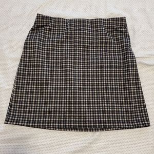 Plaid skirt